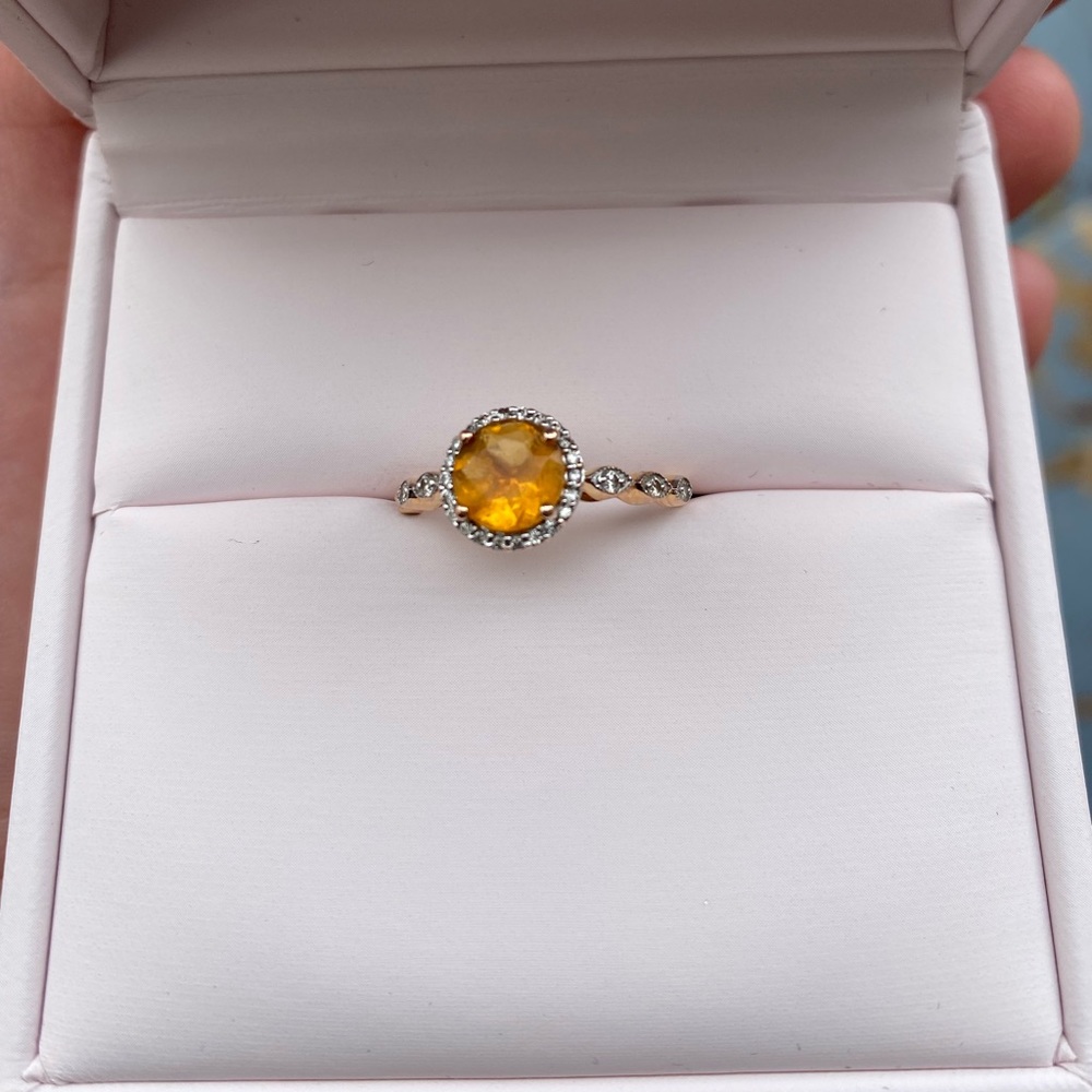 Moon Magic opal ring! Used as an engagement!